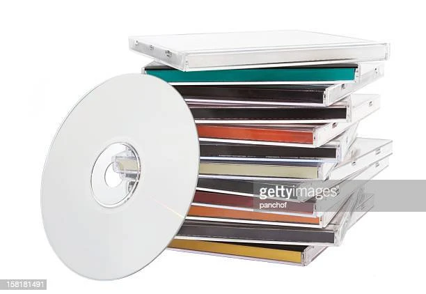 An image of DVD stacks.